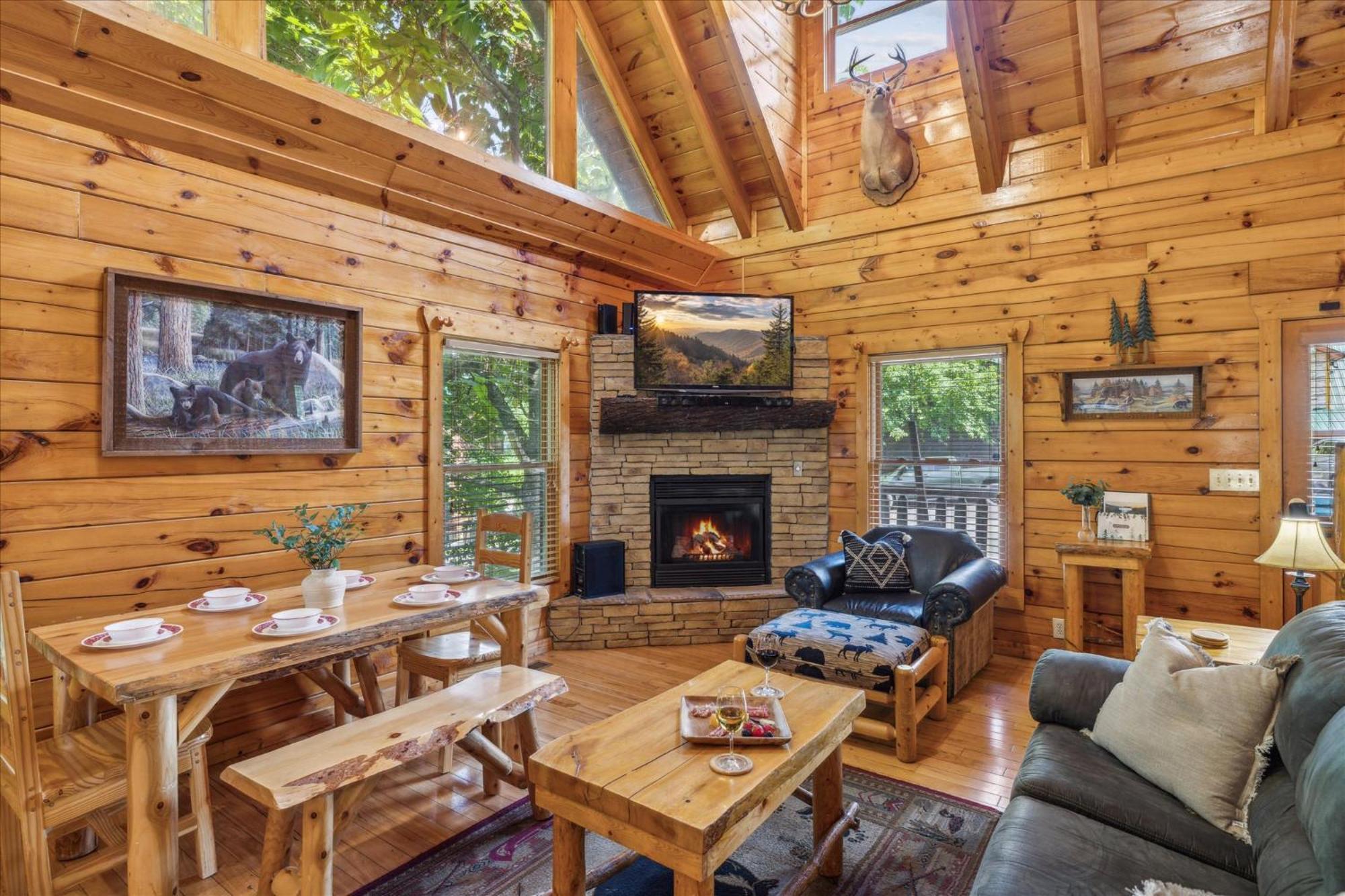 Sleepy Willow Cabin Sevierville Ngoại thất bức ảnh